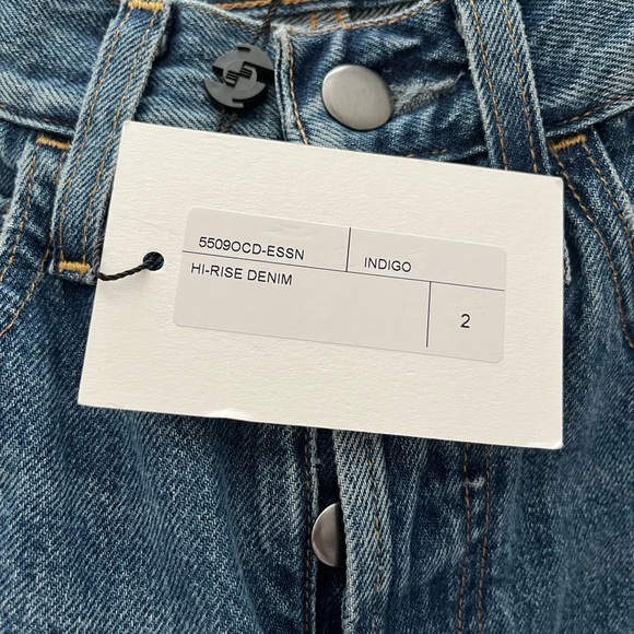 CO Essentials High Rise Denim Indigo JEANS - Picture 8 of 8